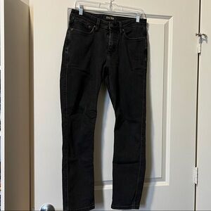 DU/ER L2X Slim Fit Black Jeans